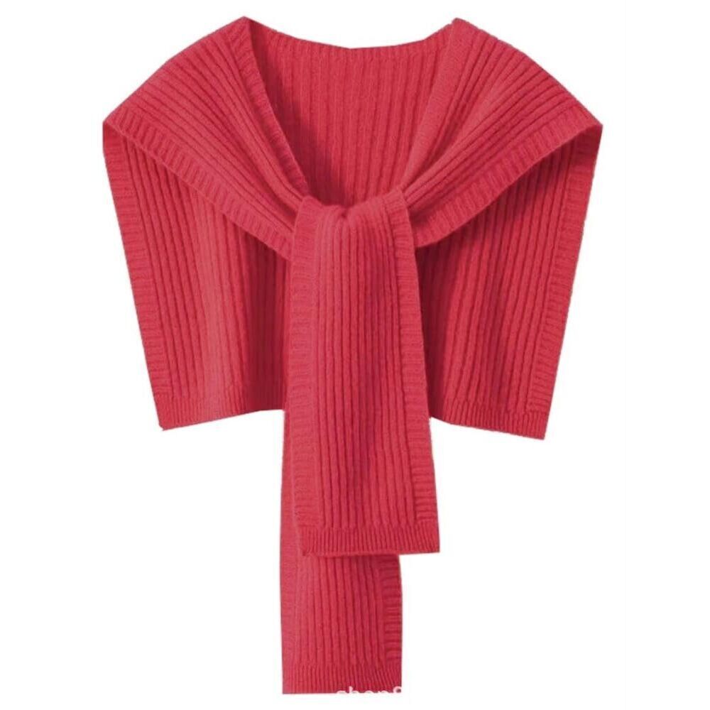 8915 Soft Knitted Scarf For Women Solid Color Shawl Wraps For Women Travel